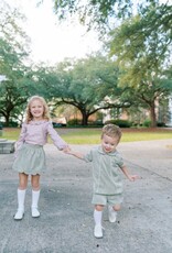 Lullaby Set Adam Short Set Sawgrass Green Corduroy