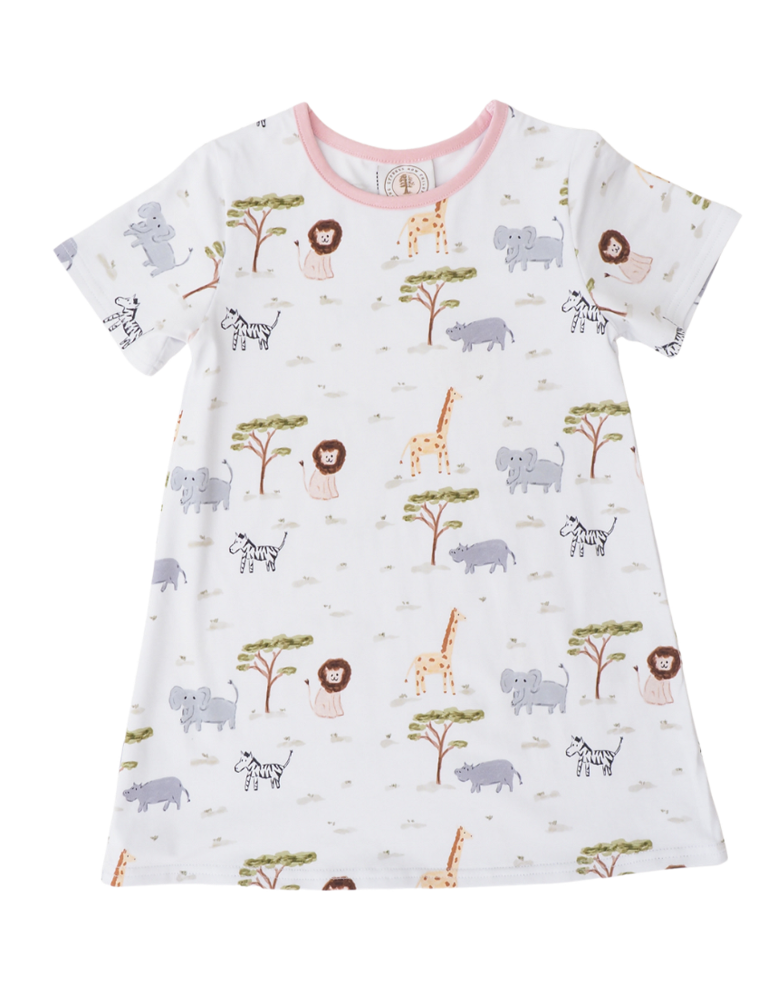 Cypress Row Susie Swing Dress Sweet Safari