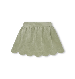 Lullaby Set Susie Scallop Skirt Sawgrass Green Corduroy