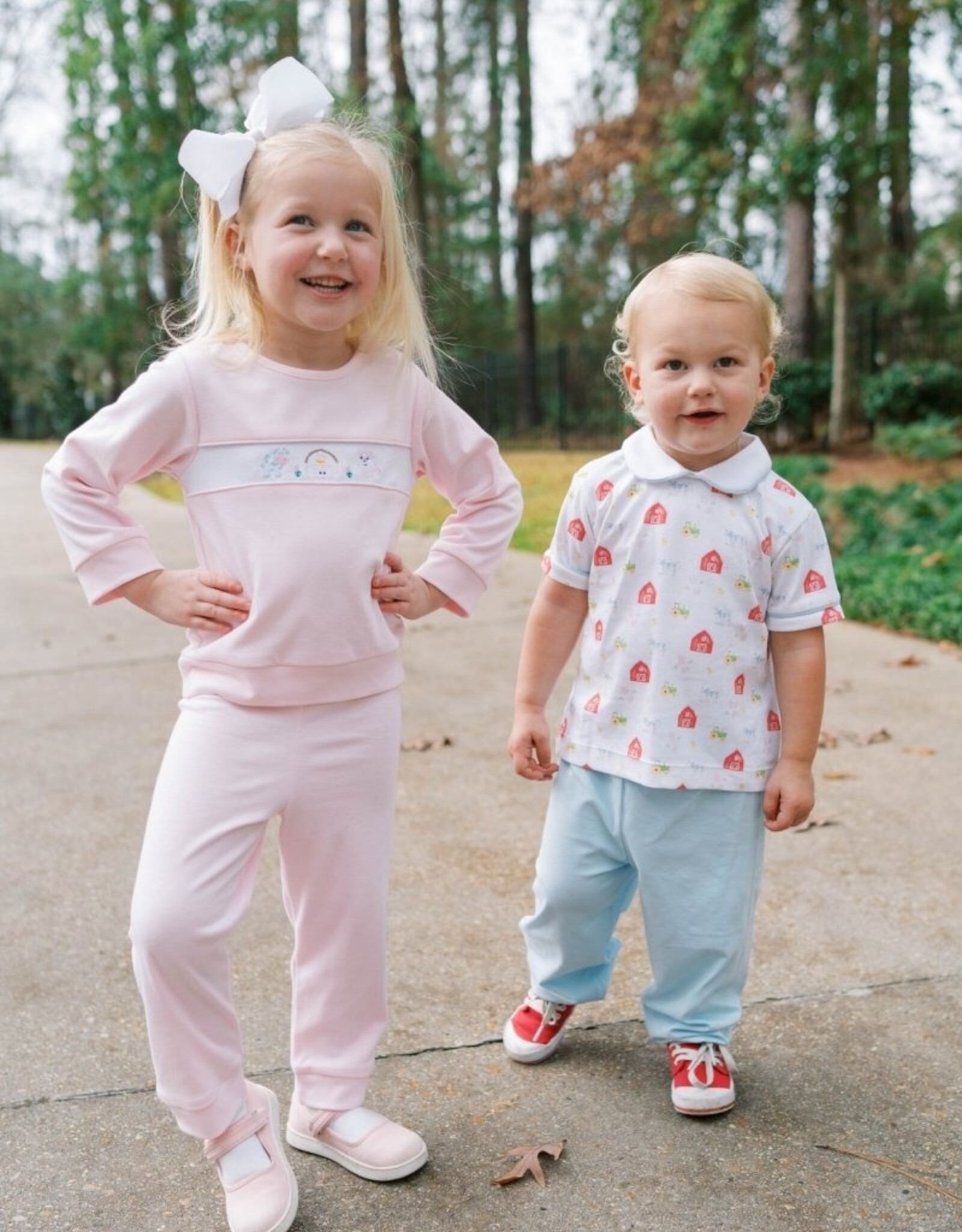Lullaby Set Sibley Pant Set Barnyard Tales
