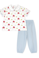 Lullaby Set Sibley Pant Set Barnyard Tales