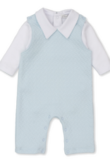 Kissy Kissy F26 Jacquard Overall Set Blue