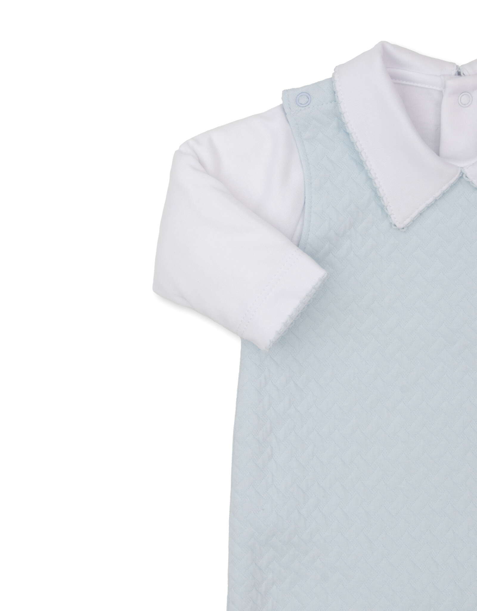 Kissy Kissy F26 Jacquard Overall Set Blue