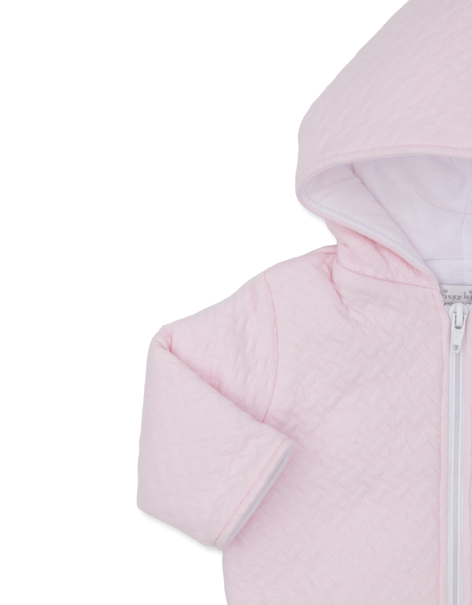 Kissy Kissy F26 Jacquard Zip Jacket Pink