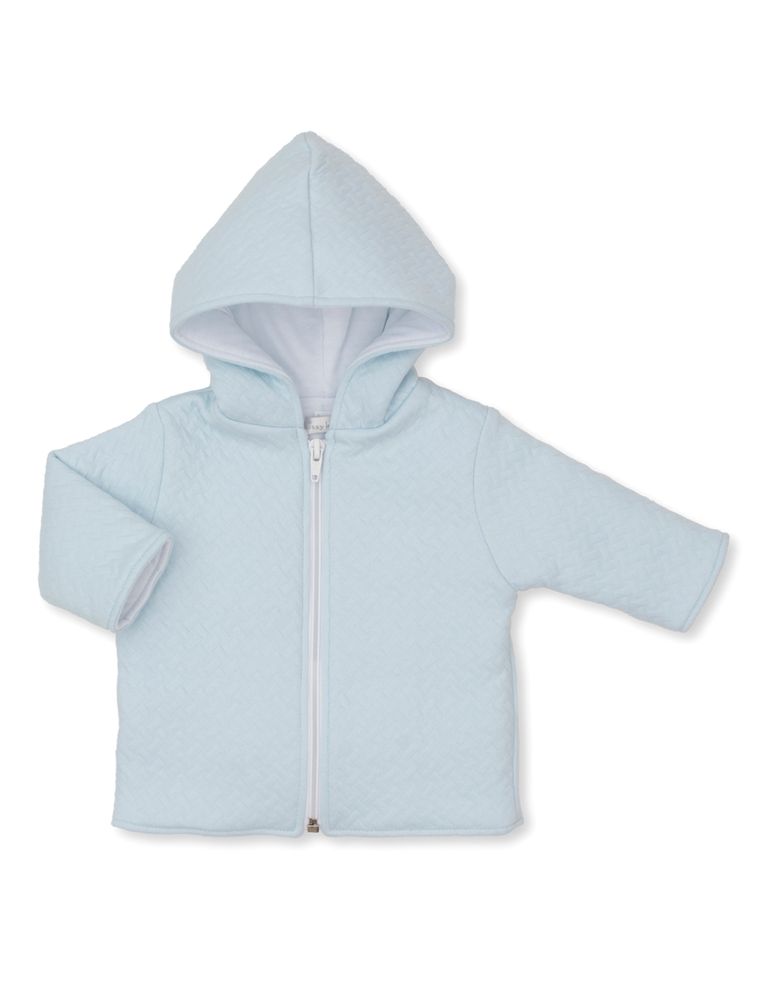 Kissy Kissy F26 Jacquard Zip Jacket Blue