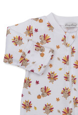 Kissy Kissy Turkey Talk Zip Footie