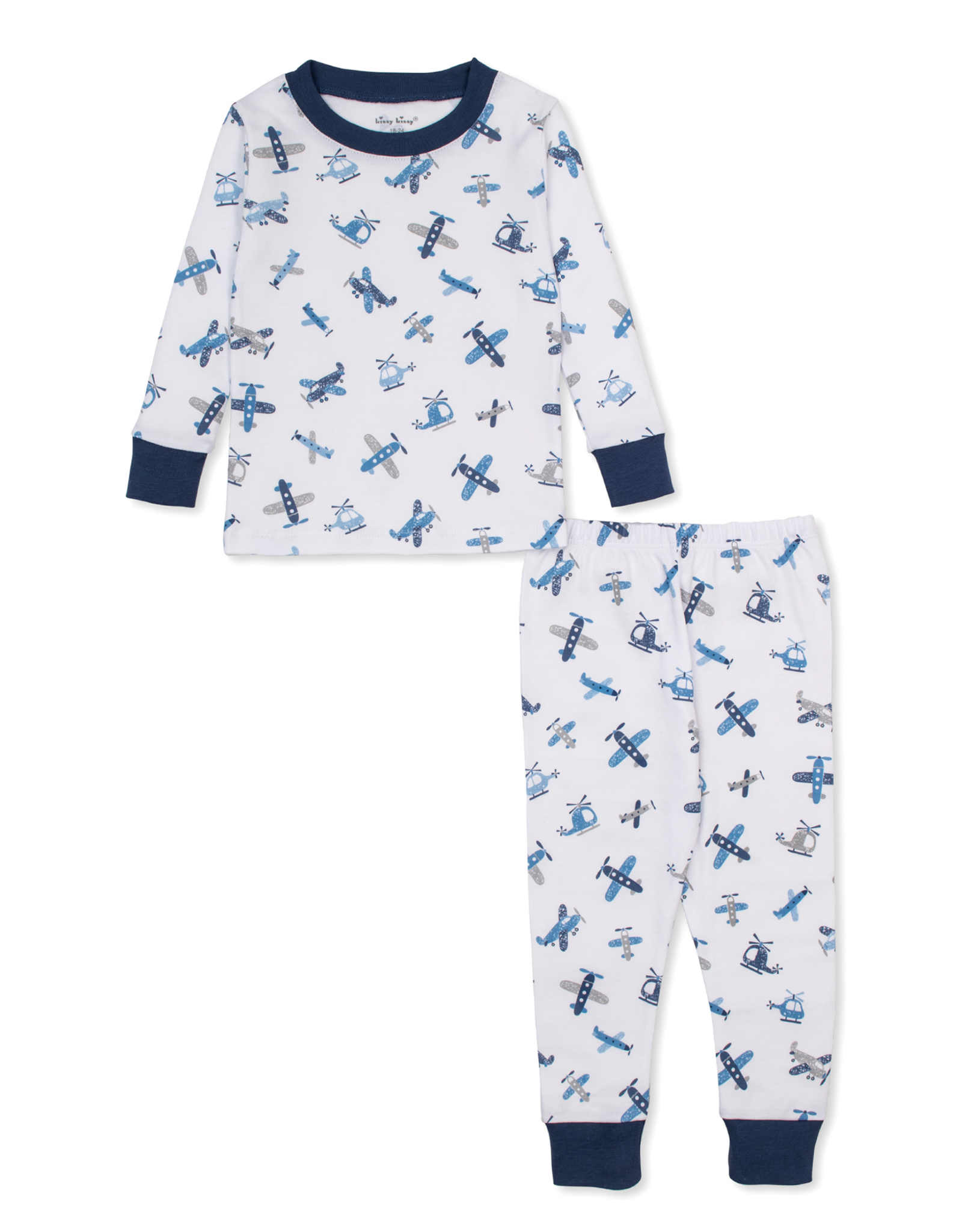 Kissy Kissy Awesome Aircrafts  2pc PJ