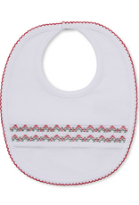 Kissy Kissy CLBF26 Holiday Medley Smocked Bib
