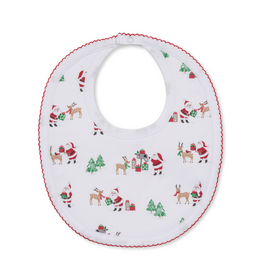 Kissy Kissy North Pole Reindeer Bib