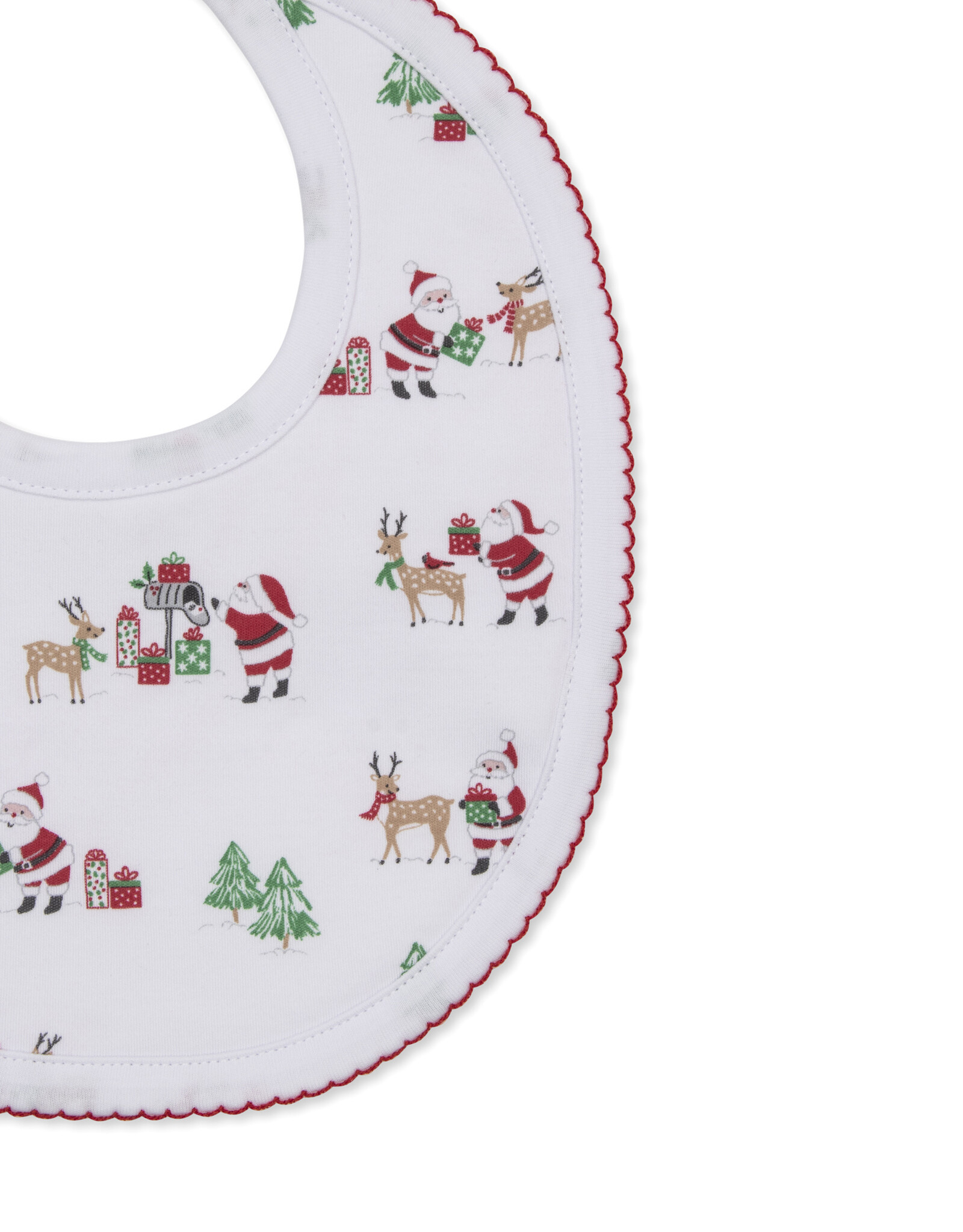 Kissy Kissy North Pole Reindeer Bib