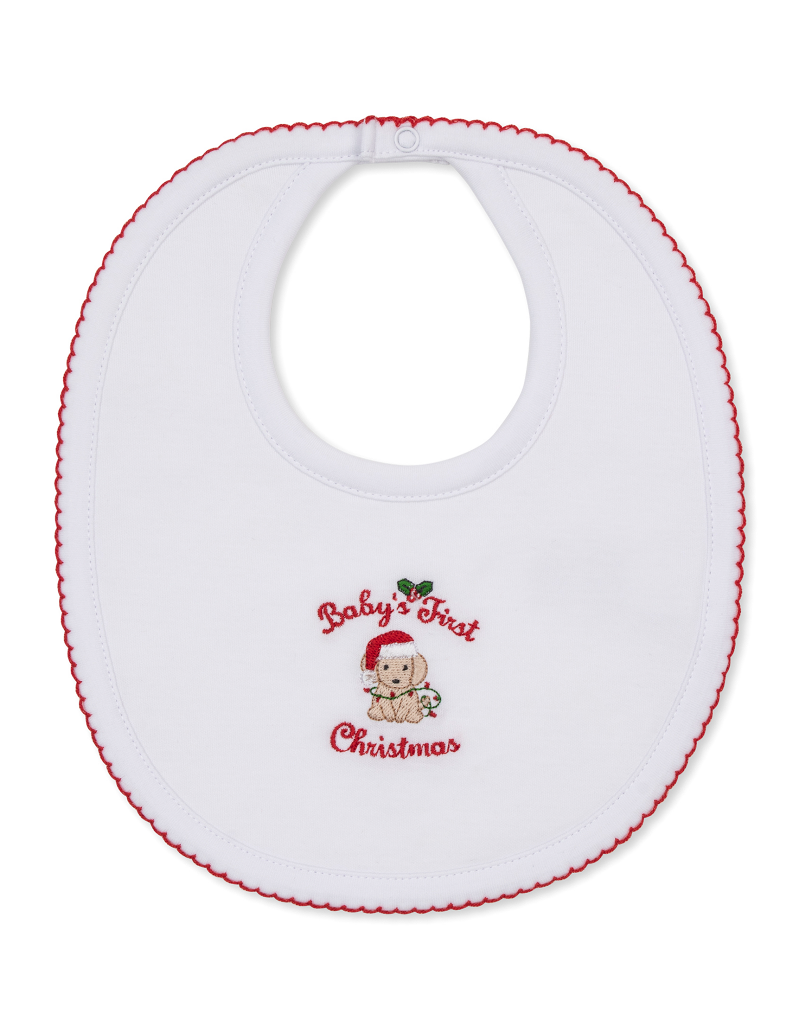 Kissy Kissy Baby's First Christmas Bib F26