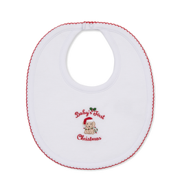 Kissy Kissy Baby's First Christmas Bib