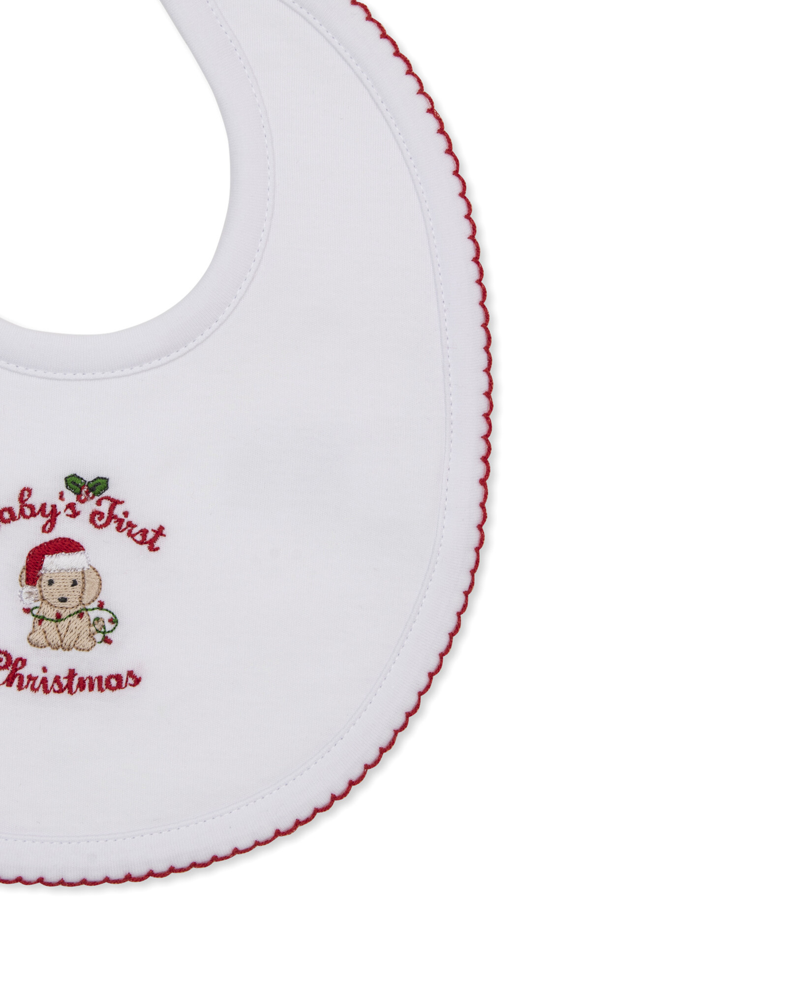 Kissy Kissy Baby's First Christmas Bib F26