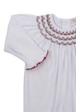 Kissy Kissy CLB26 Holiday Medley Smocked Footie
