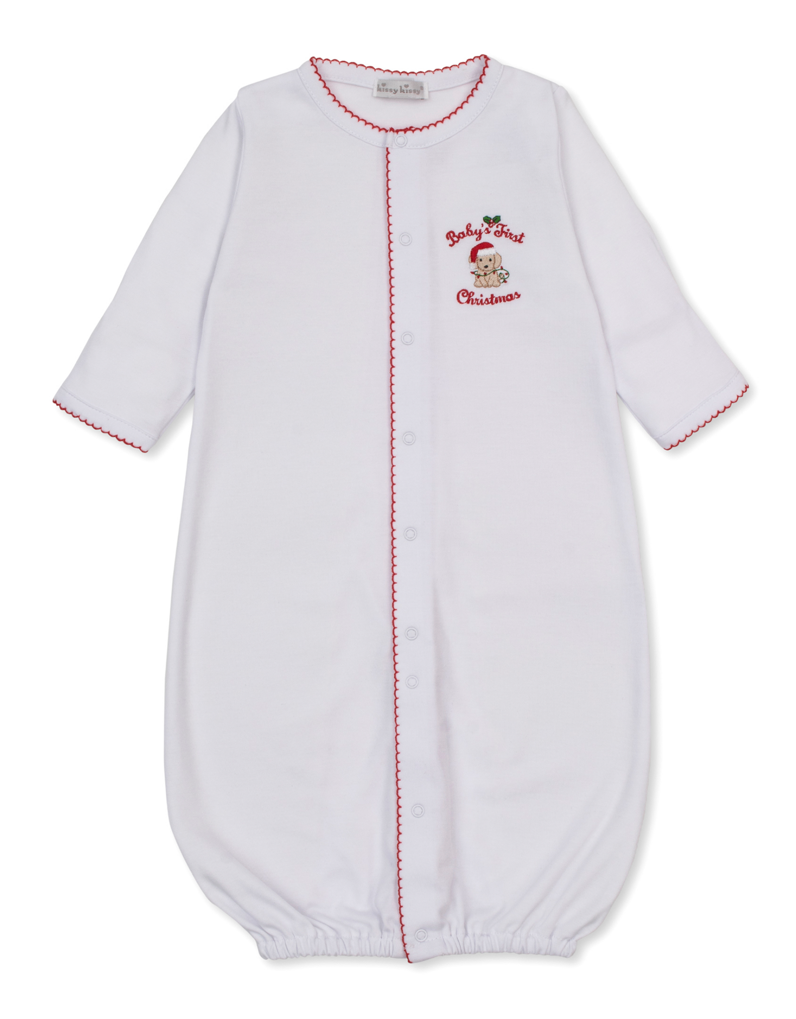 Kissy Kissy F26 Baby's First Christmas Converter Gown