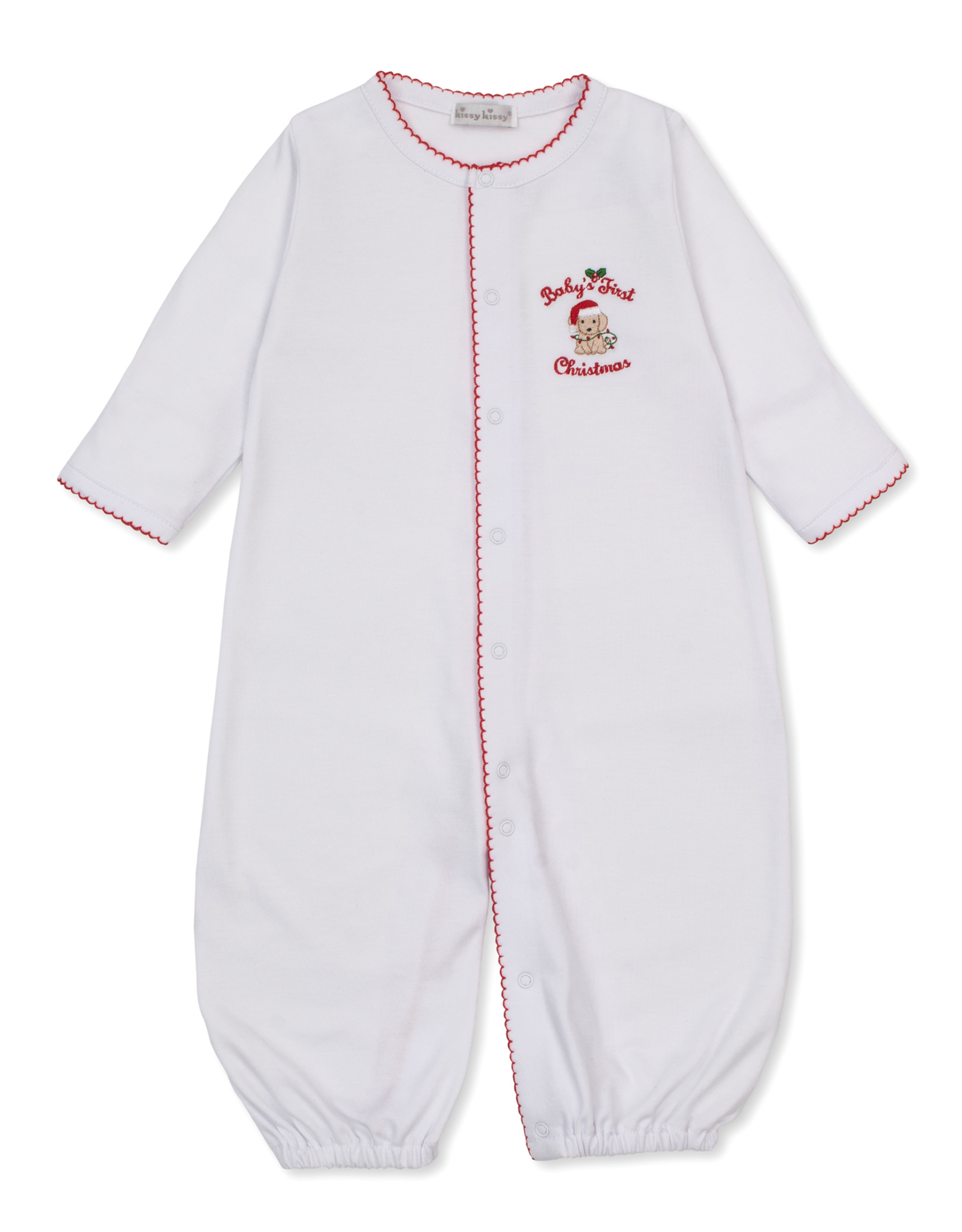 Kissy Kissy F26 Baby's First Christmas Converter Gown