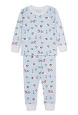 Kissy Kissy Snow Slides 2pc PJ BLUE