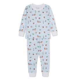Kissy Kissy Snow Slides 2pc PJ BLUE