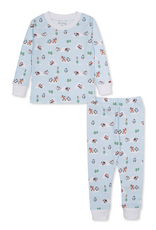 Kissy Kissy Snow Slides 2pc PJ BLUE