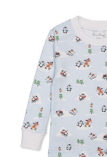 Kissy Kissy Snow Slides 2pc PJ BLUE