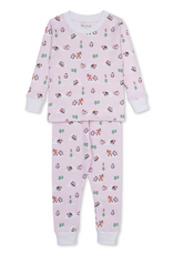 Kissy Kissy Snow Slides 2pc PJ PINK