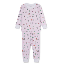 Kissy Kissy Snow Slides 2pc PJ PINK