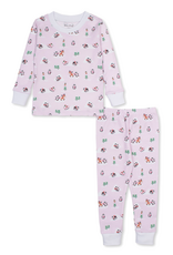 Kissy Kissy Snow Slides 2pc PJ PINK