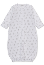 Kissy Kissy Gingham Rockers Converter Gown SILVER
