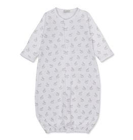 Kissy Kissy Gingham Rockers Converter Gown SILVER
