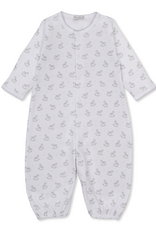 Kissy Kissy Gingham Rockers Converter Gown SILVER