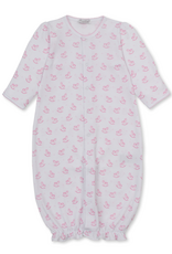 Kissy Kissy Gingham Rockers Converter Gown PINK