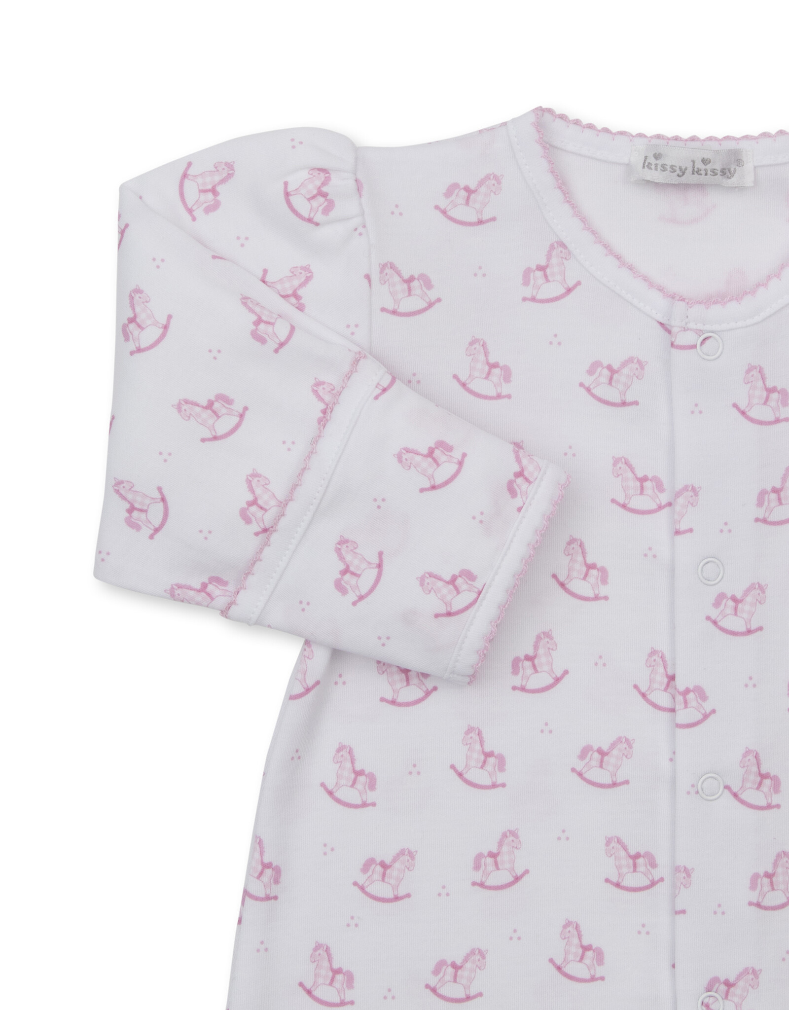 Kissy Kissy Gingham Rockers Converter Gown PINK