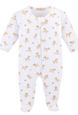 Baby Club Chic BCCF26 Tiny Puppies Zipped Footie