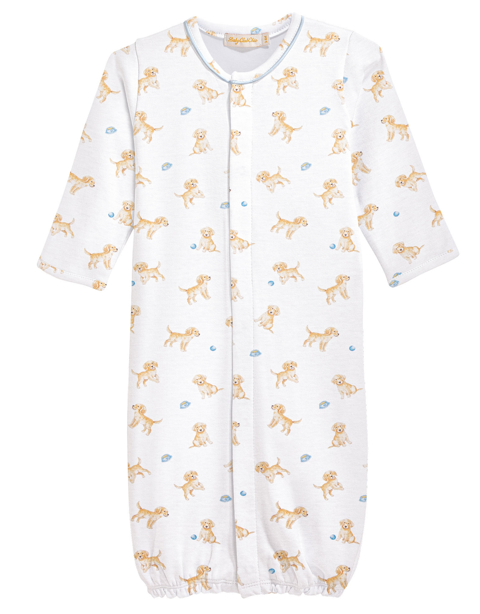 Baby Club Chic BCCF26 Tiny Puppies Converter Gown