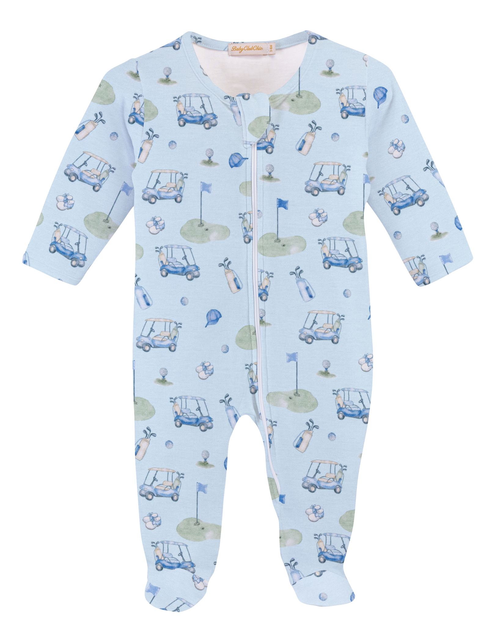 Baby Club Chic BCCF26 Tee Champs Zipped Footie