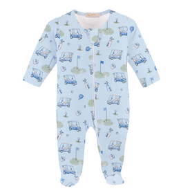 Baby Club Chic Tee Champs Zipped Footie