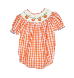 Sweet Dreams Pumpkin Smocked Bubble