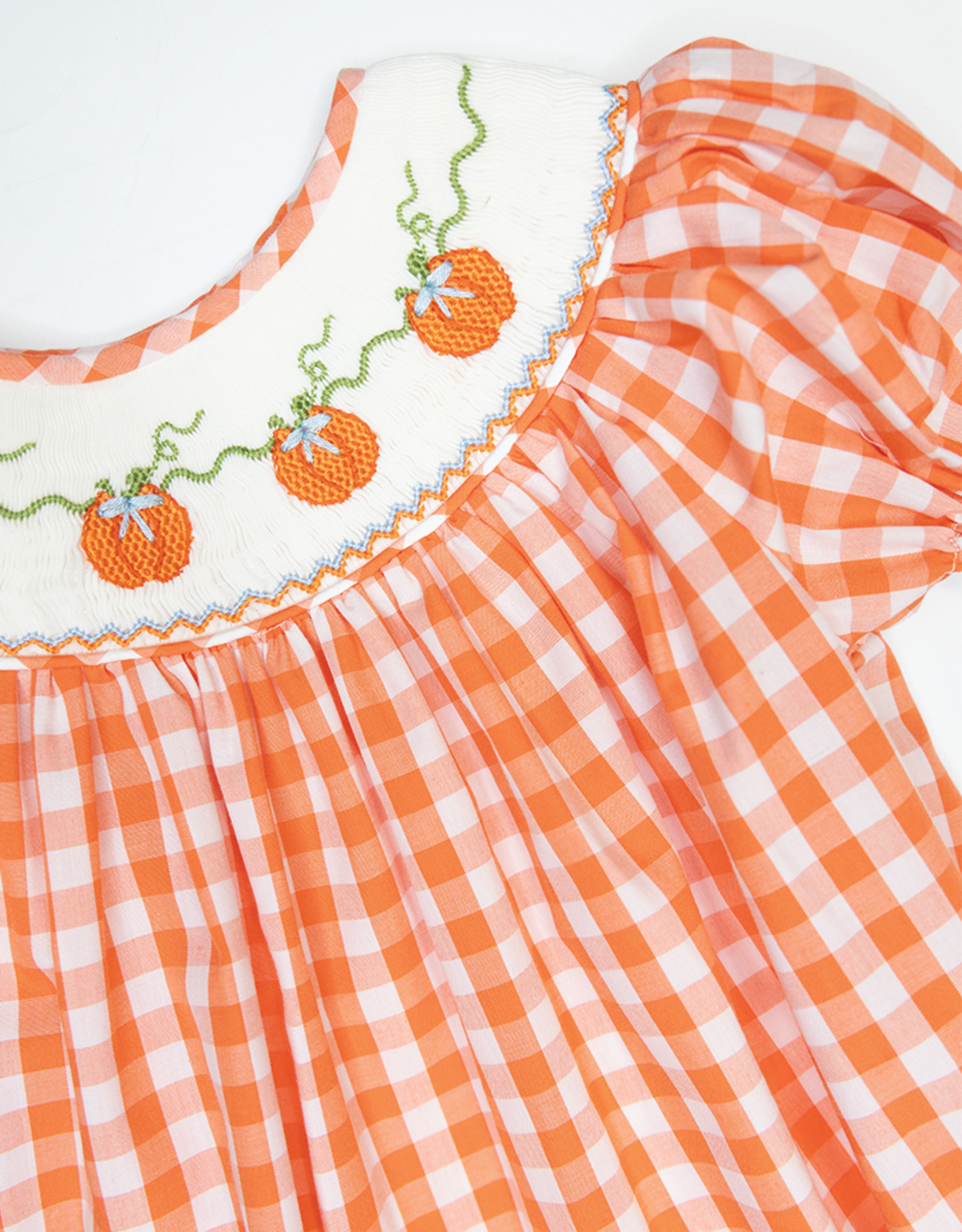 Sweet Dreams MT175 Pumpkin Smocked Bubble