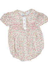 Sweet Dreams NHC202 Samantha Floral Smocked Bubble