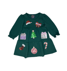 Emma Jean Christmas Time Sparkle Dress