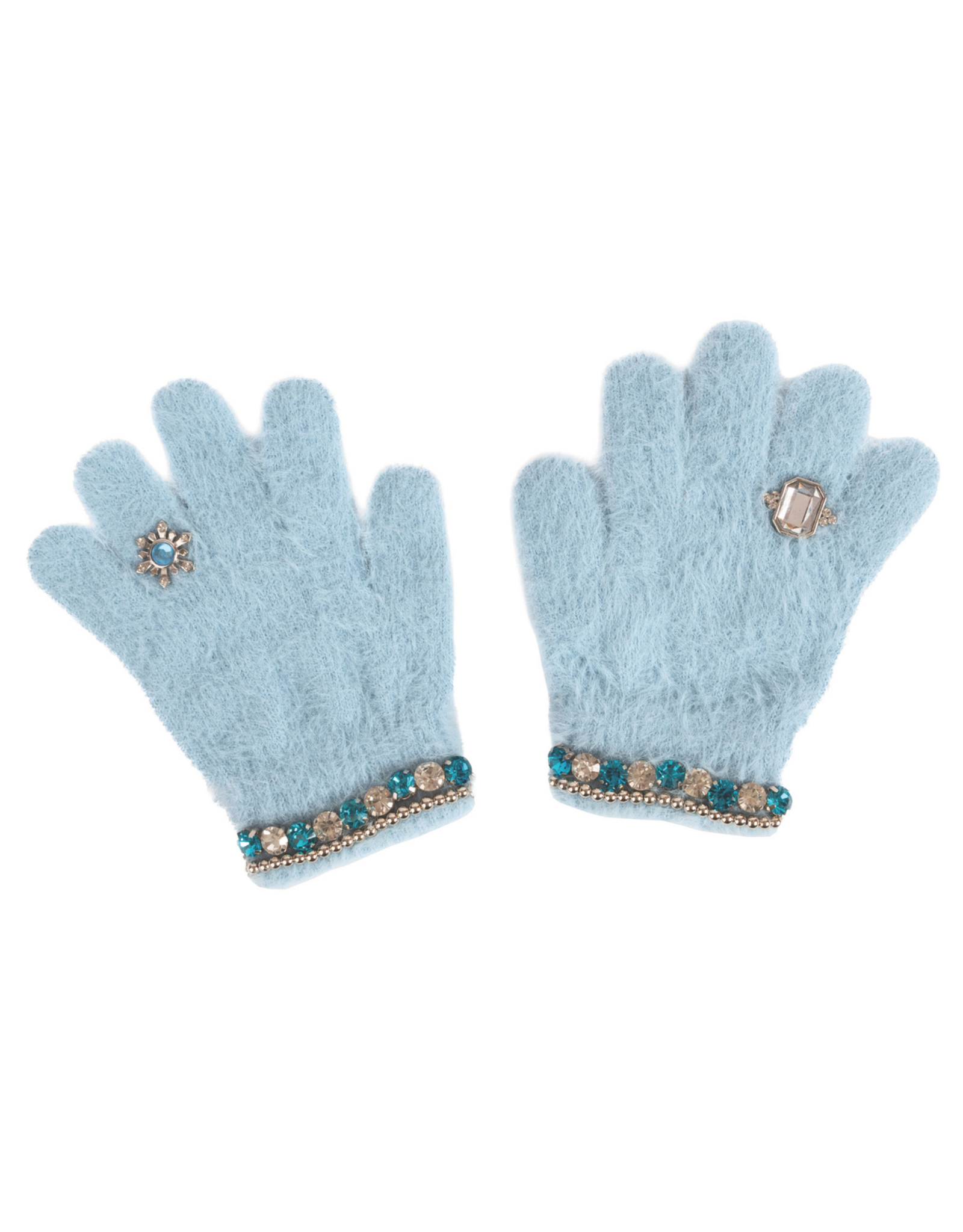 GreatPretenders 22780 Boujee Bijou Gloves Lt. Blue