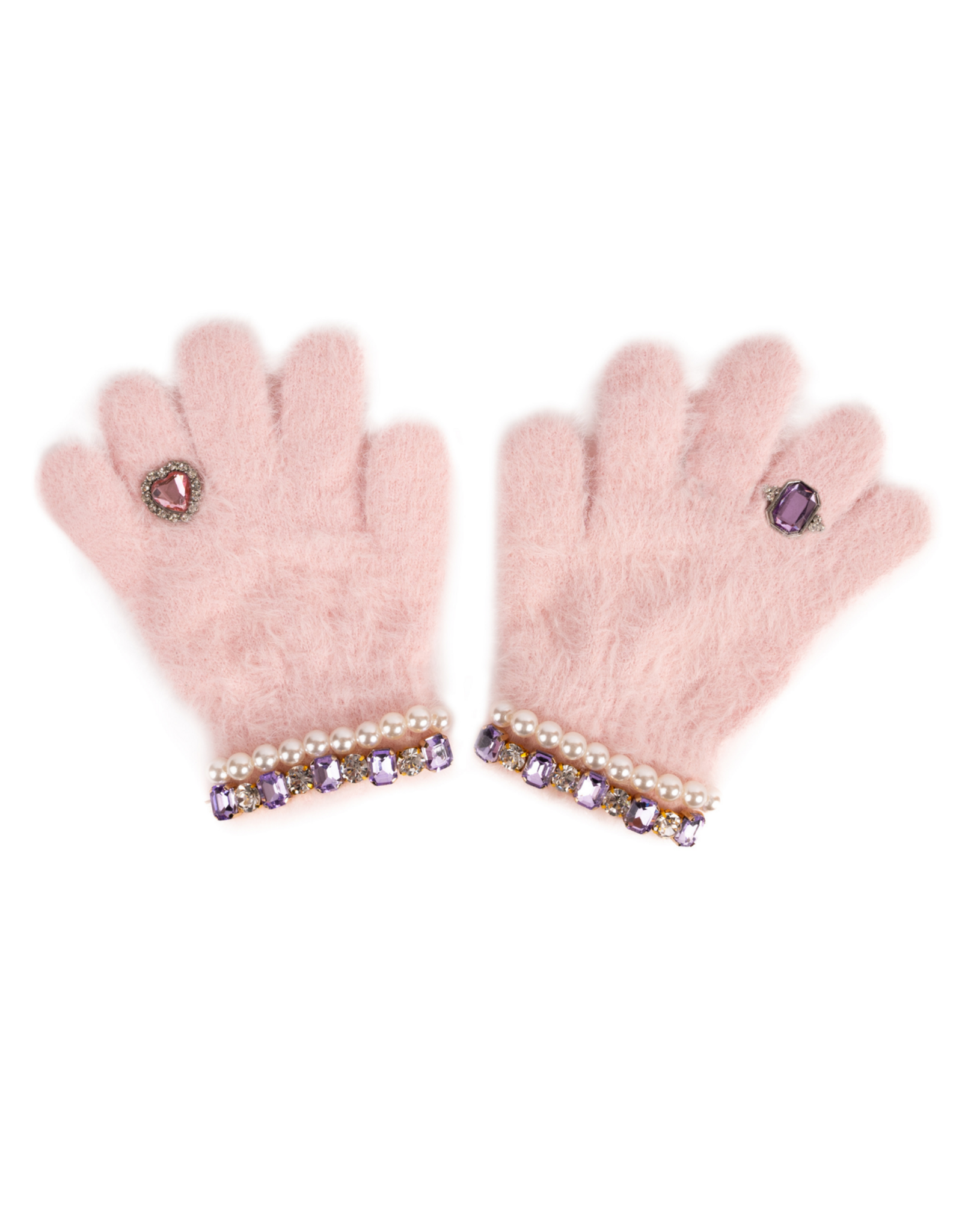 GreatPretenders 22710 Boujee Bijou Gloves Lt. Pink