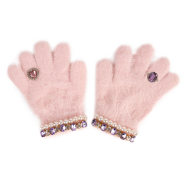 GreatPretenders Boujee Bijou Gloves Light Pink