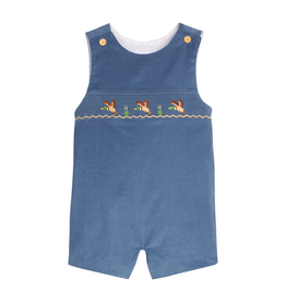Little English Smocked Vintage Jon Jon Flying Mallard