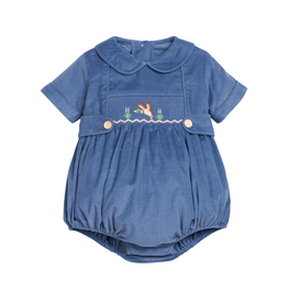 Little English Smocked Daniel Bubble Flying Mallard