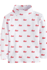 Little English LEF26 Firetrucks Turtleneck