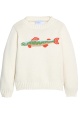 Little English LEF26 Intarsia Sweater Brook Trout