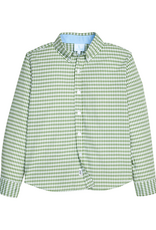 Little English LEF26 Button Down Shirt Watercress Gingham