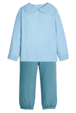 Little English LEF26 Alpine Gingham Pant Set