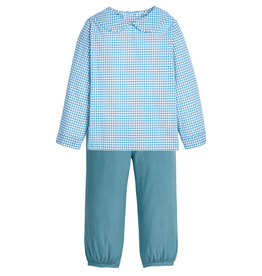 Little English Alpine Gingham Pant Set